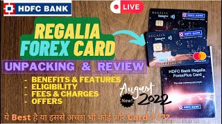 HDFC Regalia FOREX Plus Prepaid Travel Card 💳 Unboxing, Review & Eligibility #CreditExplorer #free
