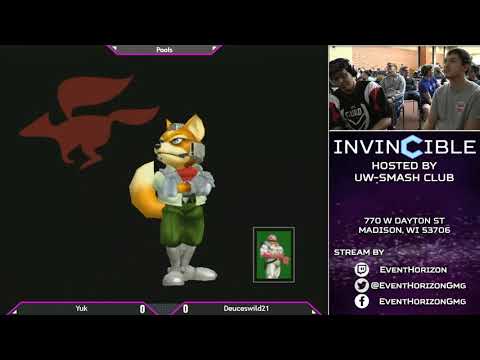 Invincible - Yuk vs Deuceswild21 - Melee Singles Pools