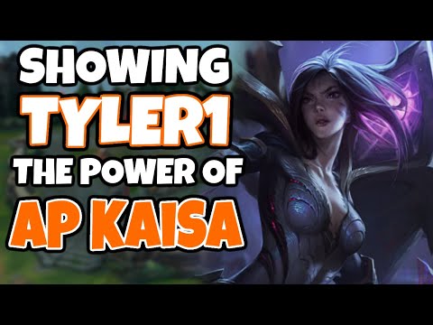 Tyler1 was my support... I showed him the power of AP Kai'sa Mid | Challenger Kai'sa Mid | 12.5