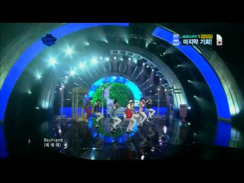 Boyfriend - Let´s get it started ,Boyfriend   M-countdown debut