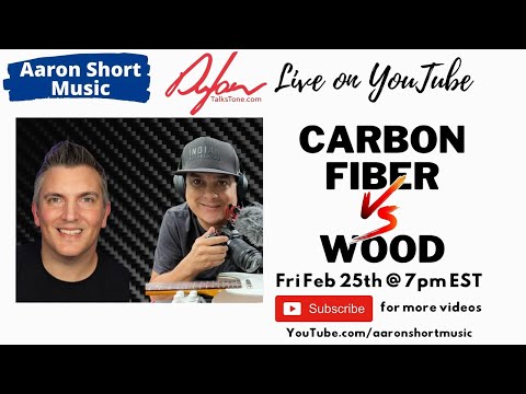 Carbon Fiber Vs Wood Guitars - LIVE with Dylan Talks Tone