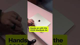 We're hands-on with the new M5 powered MacBook Air.