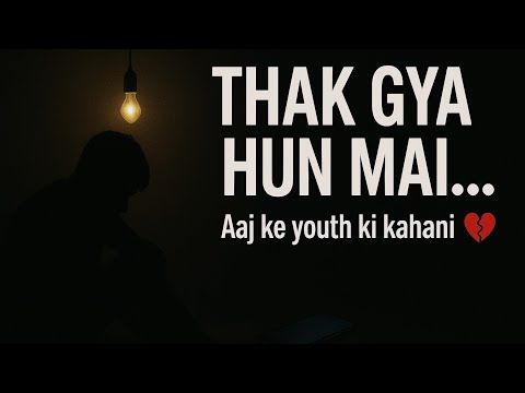 “The Untold Pain of 13–18 Year Olds | Zindagi Bata De 💔 – Emotional Video”