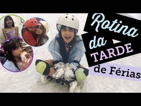 MINHA ROTINA da tarde nas FÉRIAS