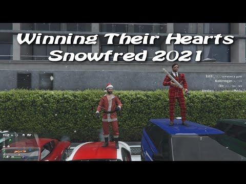 Winning the Hearts of SnowFRED! Win On Sunday! (Hearts at Least) Let's Play GTA5 Online!