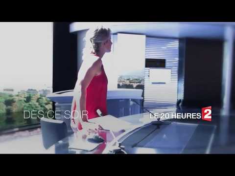 France 2 20h trailer with Anne-Sophie Lapix - 4.9.2017
