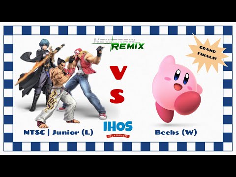 IHOS 6 GRAND FINALS: NTSC | Junior (Byleth, Terry, Kazuya) (L) vs Beebs (Kirby) (W)