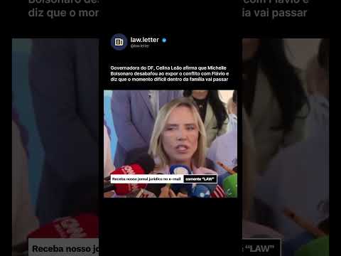 Celina Leão afirma que fala de Michelle sobre Flávio foi desabafo e que momento vai passar