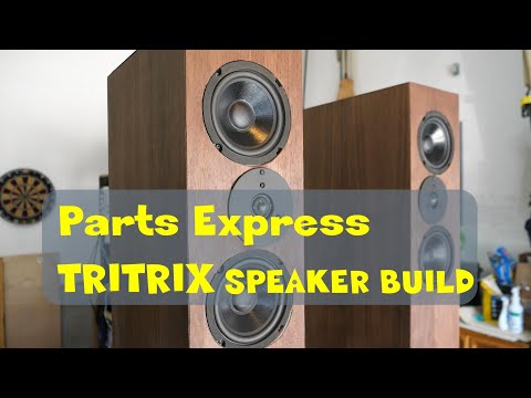 TRITRIX Speaker Build from Parts Express