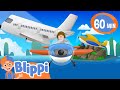Blippi Flies An Airplane Song 1 Hour Of BLIPPI Educational Songs For Kids