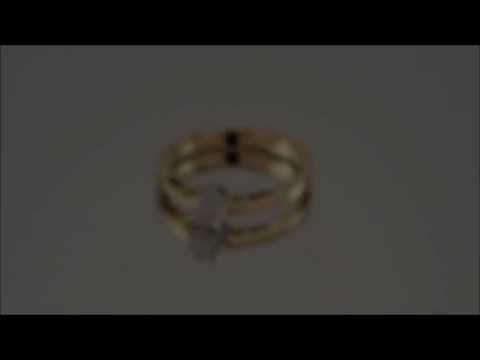 9ct Gold 1/4ct Diamond Solitaire Ring - D5019