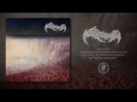 GLASSBONE (FR) - TESTIMONY OF DEATH FEAT. FULCI (Single) - Iron Fortress Records 2025