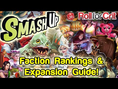 Smash Up: Faction Rankings + Expansion Guide