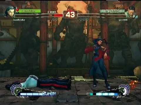 Super Street Fighter 4 AE2012 - FT5 - SanRenKo_ (Rose) Vs. greel08 (Dudley)