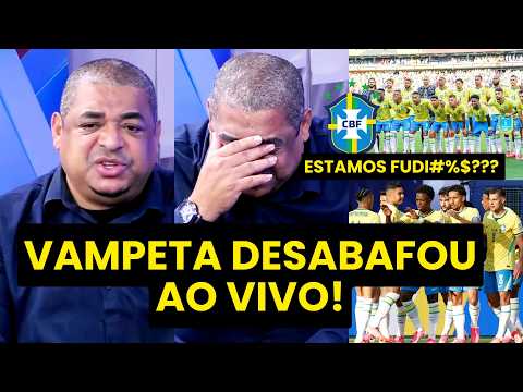 VAMPETA: “VOCÊS PERCEBERAM ISSO??? A SELEÇÃO BRASILEIRA NÃO TEM JOGADORES para…” | FALOU TUDO!
