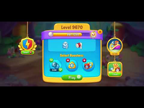 fishdom satisfying 9668+9669+9670 level