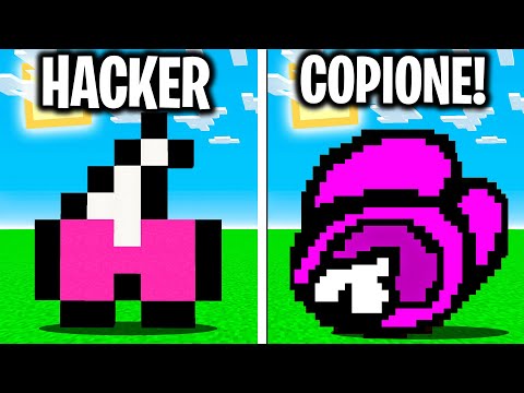 HO COPIATO un HACKER nella GARA DEI COPIONI MA.. Minecraft ITA