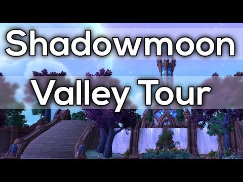 Warlords of Draenor Beta - Shadowmoon Valley Zone Tour (Gameplay)