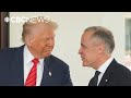 Trump Says He Has A Lot Of Respect For Carney