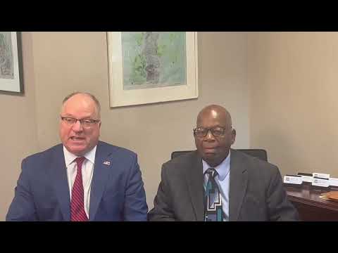 John Fishwick and Rev Edward Burton