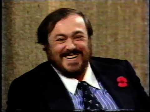 Luciano Pavarotti in an interview with Michael Parkinson