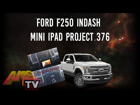 ford f250 indash mini iPad project 376