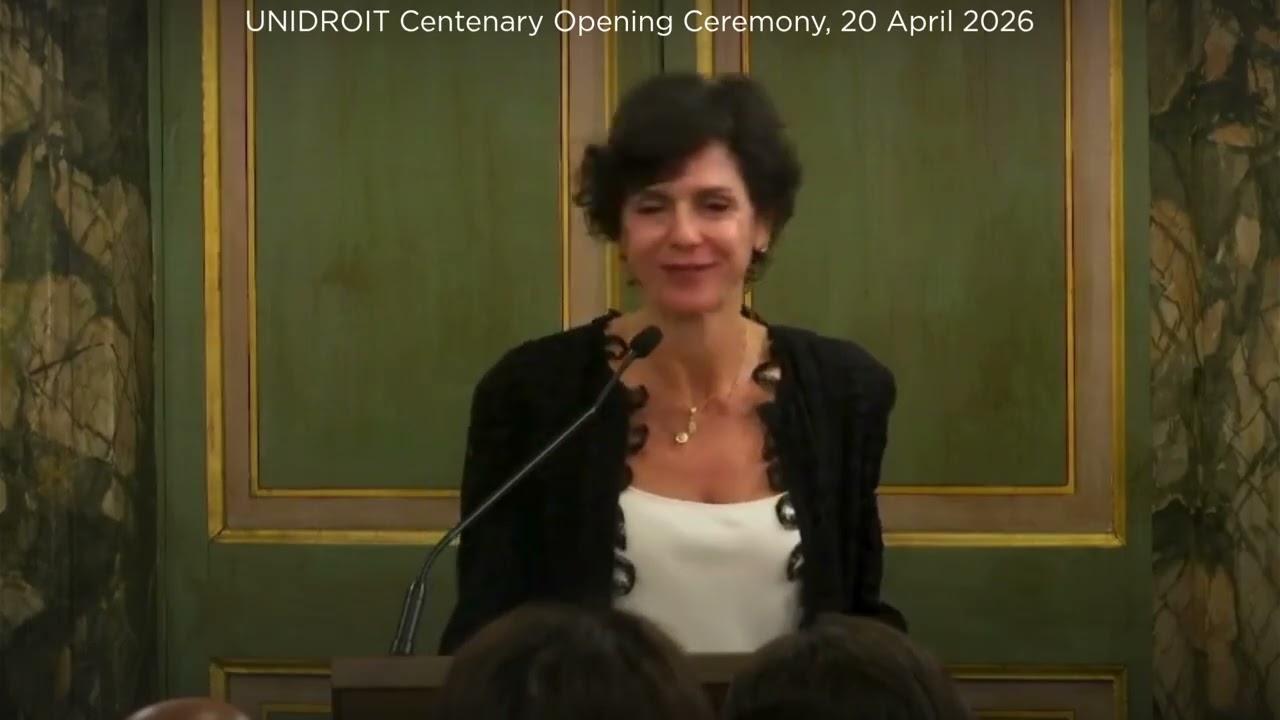 Centenary - Statements of the Legal Community on UNIDROIT
