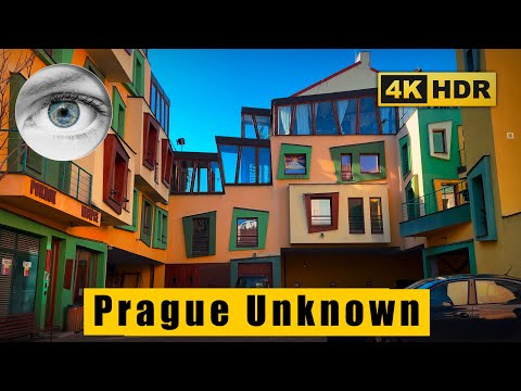 Walking tour 4k Prague Unknown - Seifertova street walk - Žižkov - Czech Republic 🇨🇿 HDR ASMR
