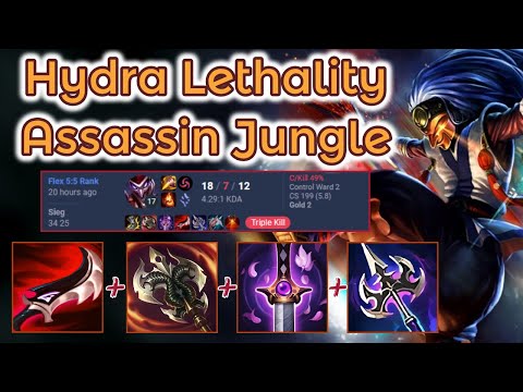 Ravenous Hydra Lethality Shaco - PreS13 Ranked [League of Legends] Full Gameplay - Infernal Shaco