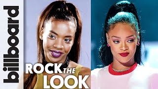 Rihanna Ponytail Tutorial ft. RiRi's Hairstylist Yusef Williams | Billboard 'Rock The Look'