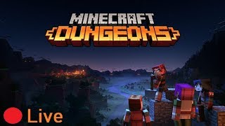 Miniaturka - Minecraft Dungeons #2 [15lvl] Kończymy podstawowy poziom? | Konkurs na PSC 🔴