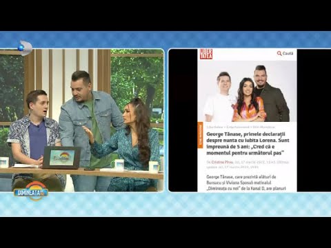 Morning with Us (22.03.2022) - George Tanase, cornered! How long will he be a bachelor?