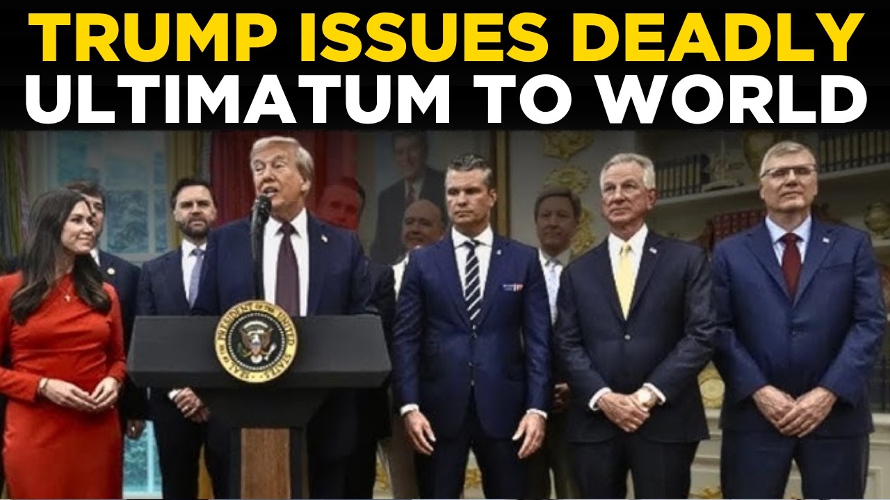 US NEWS LIVE | Trump’s Deadly Ultimatum Shocks World | Latest News Update | WORLD NEWS LIVE