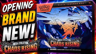 I Opened the BRAND NEW Pokémon Chaos Rising ETB… 👀🔥