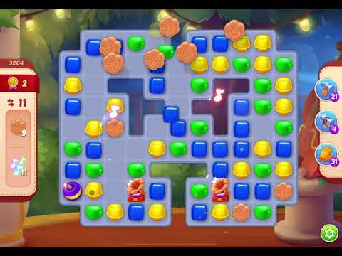 HomeScapes Level 3264 no boosters (16 moves)