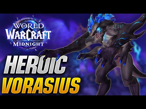 Midnight Beta - The Voidspire | Heroic Vorasius Raid Testing & Kill
