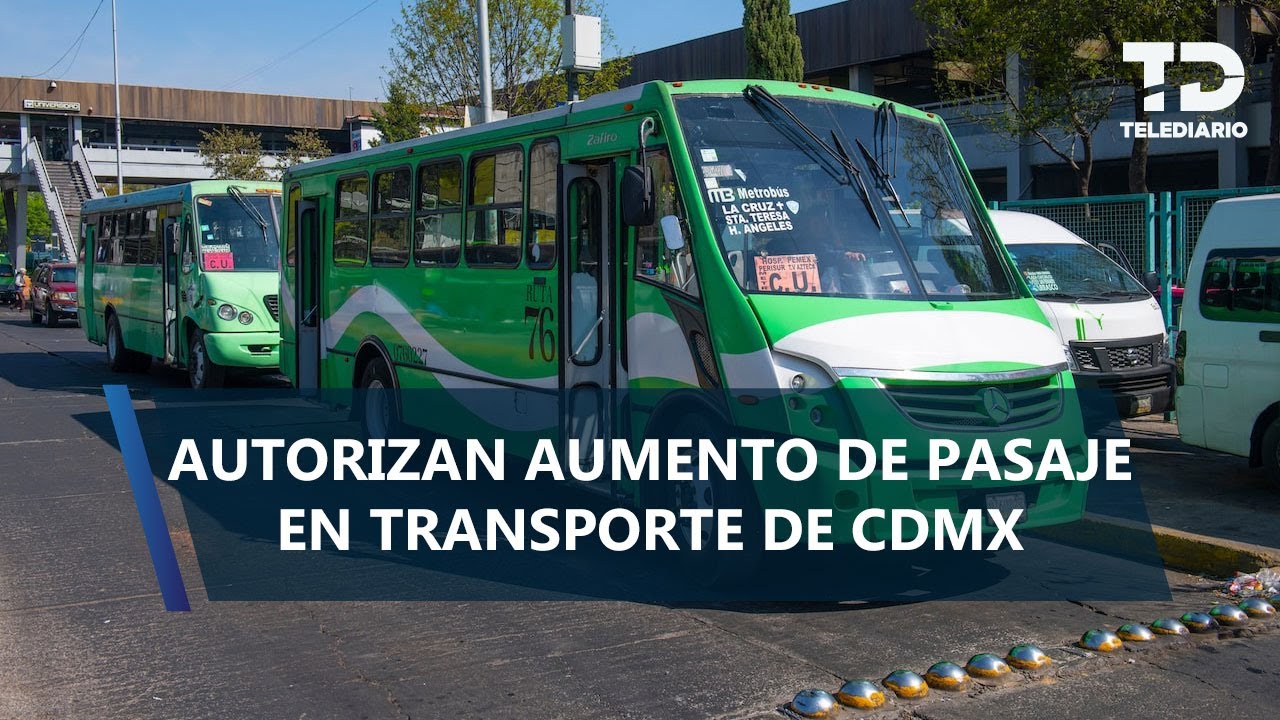 Aumento al pasaje del transporte público CdMx 2025: ¿Cuál es el nuevo PRECIO por tarifa?