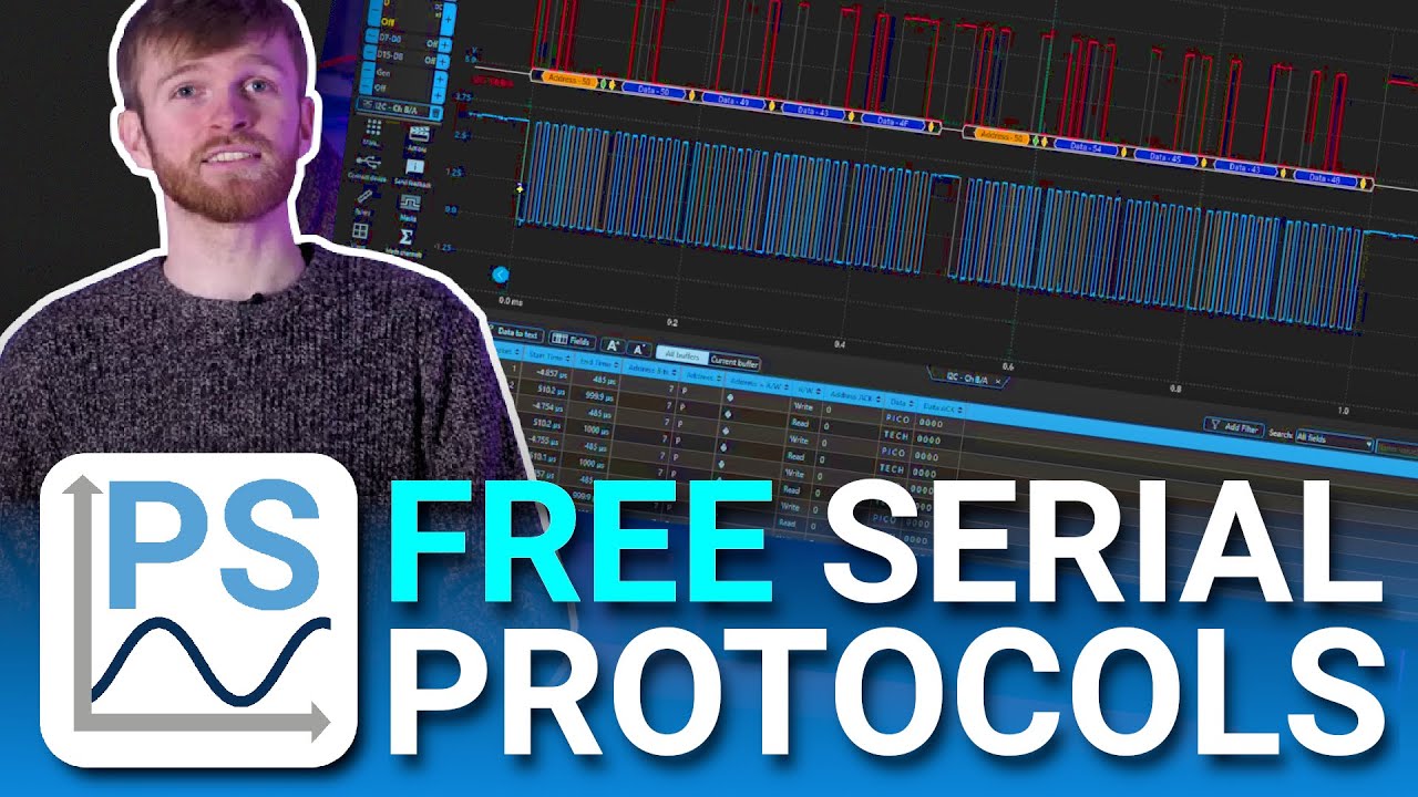 40 Serial Protocols Decoded in PicoScope 7