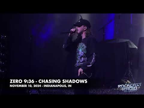 Zero 9:36 Performing "Chasing Shadows" in Indianapolis November 10, 2024