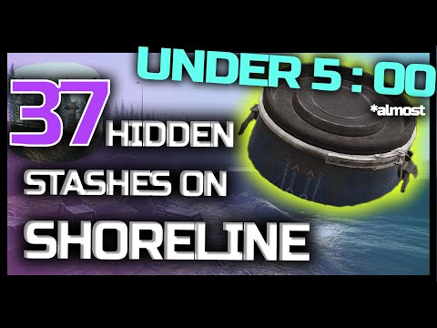 All 37 Shoreline Stashes in Under 5 Minutes? Escape From Tarkov Stash Guide