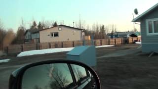 preview picture of video 'C-46 from Buffalo Air landing, A drive around Hay River NWT'