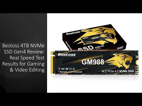 Bestoss 1TB NVMe M.2 SSD PCIe 3.0 2280 Internal SSD Up to 2400MB/s, 3D NAND Dynamic SLC Cache, for Students, Home Entertainment, Office Work, Compatible with PC Desktops or Laptops video review thumbnail