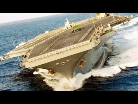 Did you know aircraft carriers could go this fast and turn this sharply?