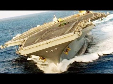We Did Not Realize Aircraft Carriers Could Go This Fast And Turn This Sharply
