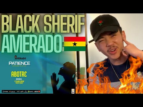 Amerado ft Black Sherif - Abotr3 (Patience) AMERICAN REACTION! Ghana Drill Rap Music 🇬🇭🔥