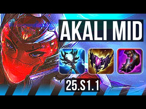AKALI vs FIZZ (MID) | KR Master | 25.S1.1