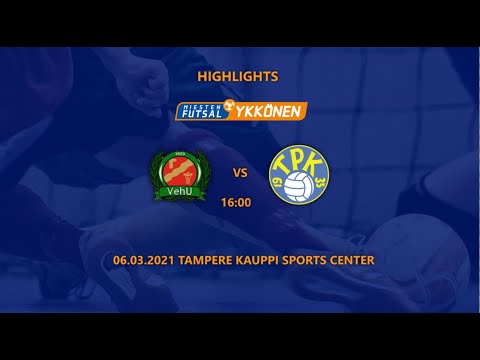 Highlights: VehU - TPK 2-2 (1-1) 06.03.2021 Futsal-Ykkönen