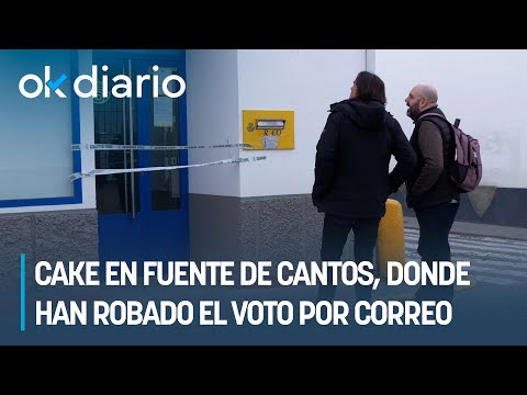 OKDIARIO in Fuente de Cantos, where postal votes have been stolen