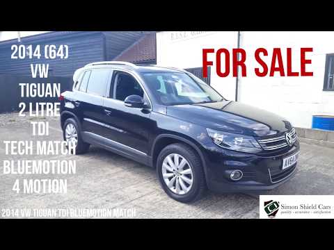 Review 2014 VW Tiguan tdi bluemotion tech match : Simon Shield Cars