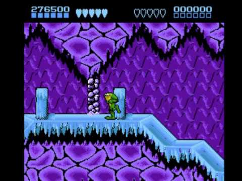 Battletoads Perfect Walkthrough Level 4 - Arctic Caverns